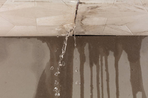Professional Flood Damage Cleanup technician working in Marion, MS